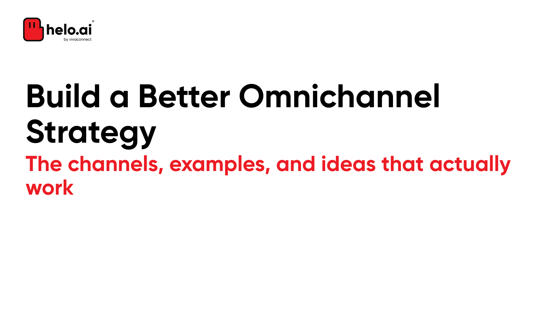 Omnichannel Strategy